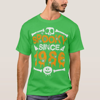 Skeleton 36:e födelsedagshalten sedan 1986 t shirt