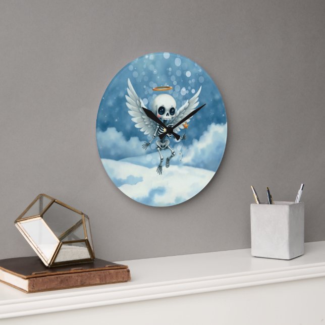 Skeleton Angel – The Sweet Side of the Afterlife.  Stor Klocka (Kontor)