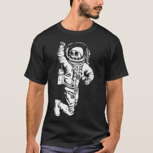 Skeleton Astronaut T Shirt