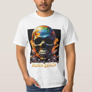 Skeleton Äventyr vid Monta Beach T Shirt