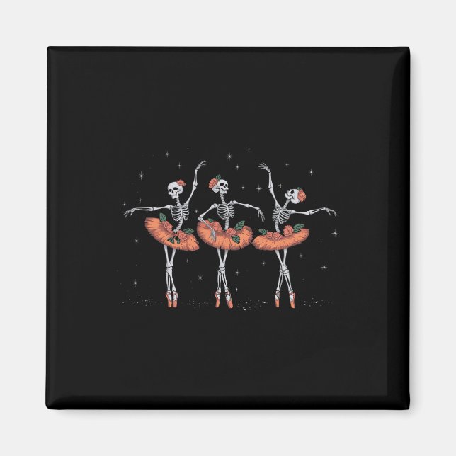 Skeleton Ballet 2 Magnet (Framsidan)