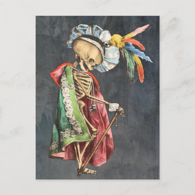 Skeleton Bard of Pu'Shing Bhu'Tons Vykort (Framsida)