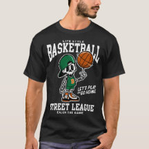 Skeleton Basketball Street League Manar T-Shirt