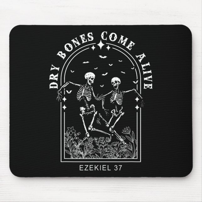 Skeleton Bible Verse Dry Bones Kom Alive Christia Musmatta (Framsidan)