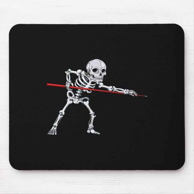 Skeleton Billiards Billiard Bassäng Snooker Hallow Musmatta (Framsidan)
