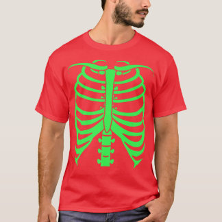 Skeleton Billigt Halloween Costume T Shirt
