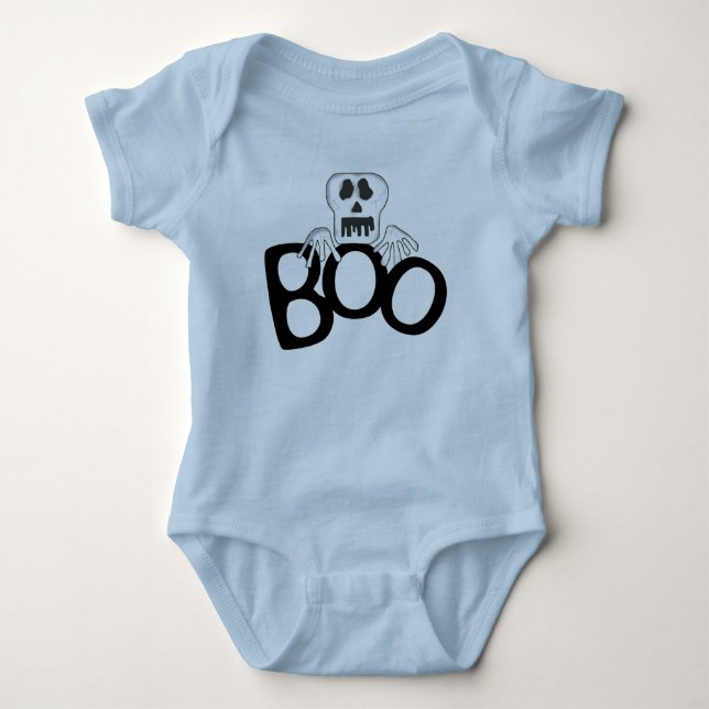Skeleton Boo Tshirts och Gifts (Framsida)