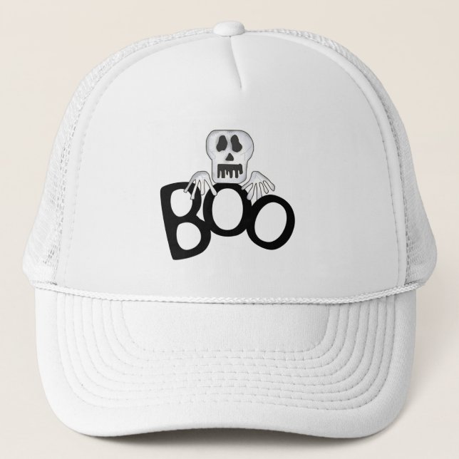 Skeleton Boo Tshirts och Gifts Keps (Framsida)