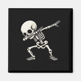 Skeleton Boys Kids Manar Funny Halloween Magnet