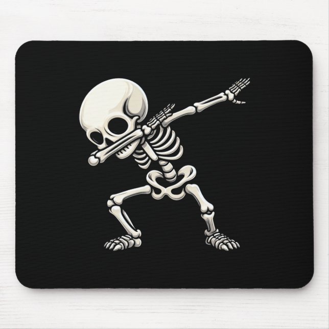 Skeleton Boys Kids Manar Funny Halloween Musmatta (Framsidan)