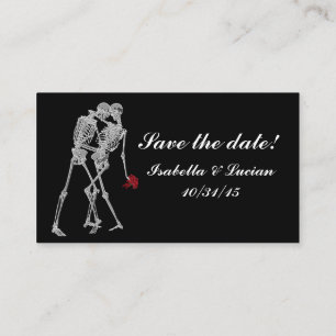 Skeleton Bride and Groom OSA kort