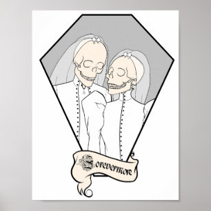 Skeleton Brides Poster