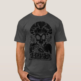 Skeleton Chef Pineapple Pizza Pineapple Pizza Lov T Shirt