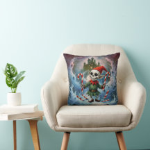 Skeleton Christmas Elf – Creepy Cute Dark Holiday 
