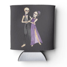 Skeleton Couple Dancing på en