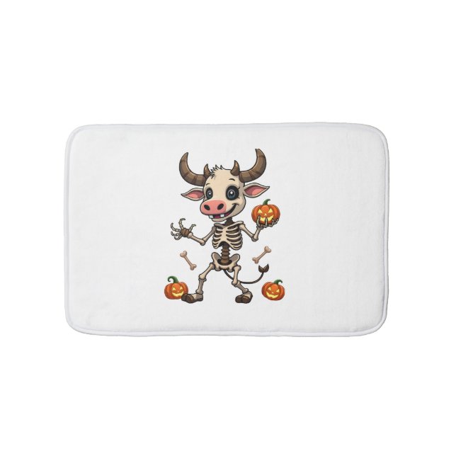 Skeleton Cow Parad Badrumsmatta (Framsidan)
