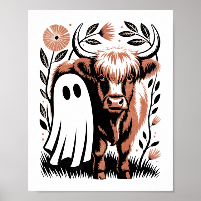 Skeleton Cow Parade Poster (Framsidan)
