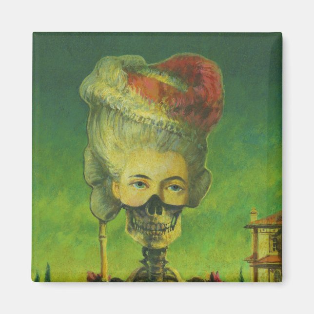 Skeleton (död) Magnet (Framsidan)