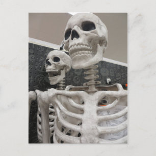 Skeleton Duo Vykort
