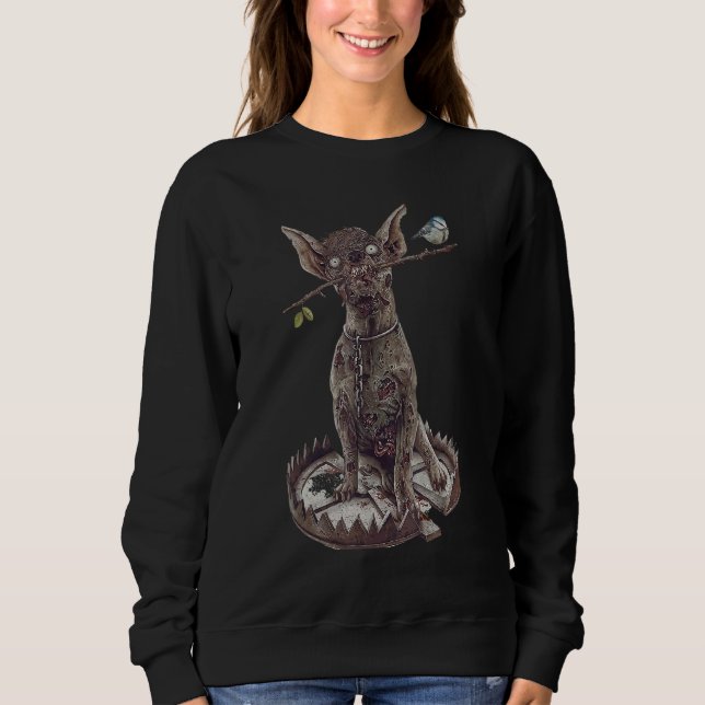 Skeleton Fairy Grunge Fairycore Aesthetic Hellhoun T Shirt (Framsida)