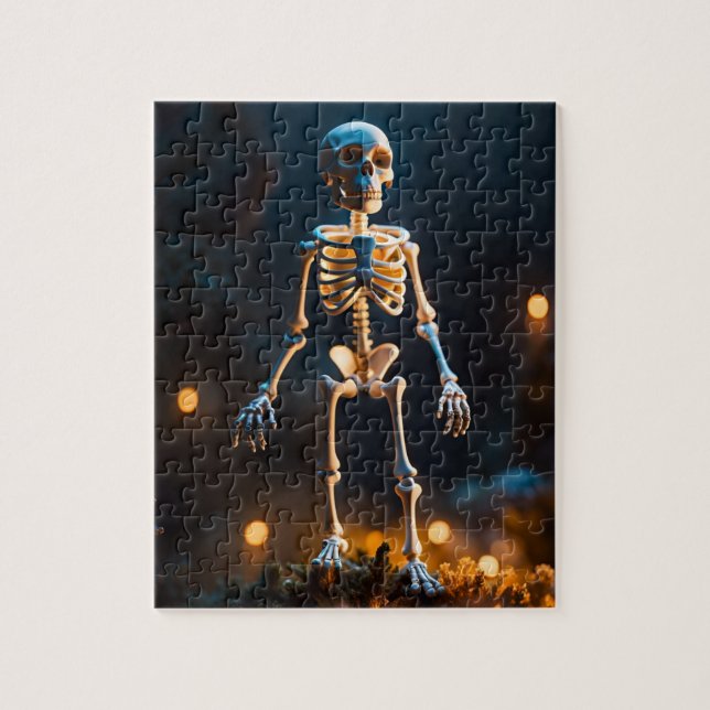 Skeleton Figur Puzzle Pussel (Vertikal)