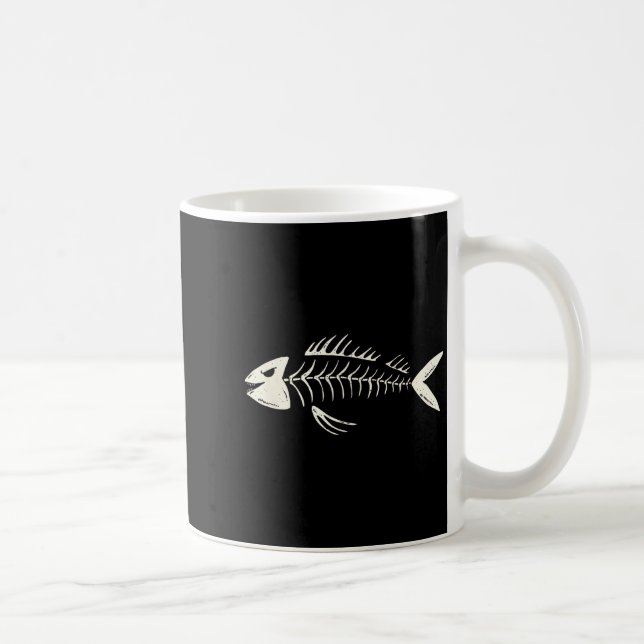 Skeleton Fish Bone Collectors  Kaffemugg (Höger)