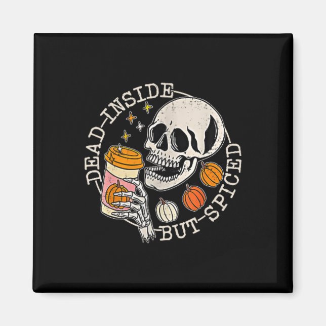 Skeleton, framifrån och bakifrån, döda insidan men magnet (Framsidan)