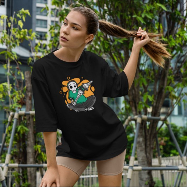 Skeleton Gamer T Shirt (Skapare uppladdad)