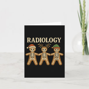 Skeleton Gingerbröd Radiologi Julens Helgdag X Kort