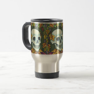 SKELETON, GOTHIC SKULL, SKELLIGEN TRAVEL COMMUTER RESEMUGG