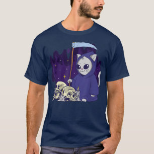 Skeleton Grim Reaper T Shirt