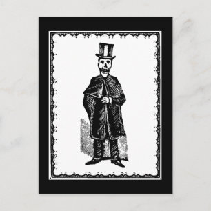 Skeleton Groom - vykort