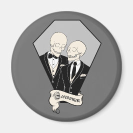 Skeleton Grooms Magnet