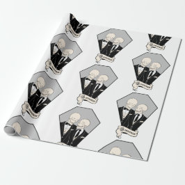 Skeleton Grooms Presentpapper