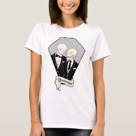 Skeleton Grooms T Shirt