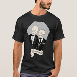 Skeleton Grooms T Shirt