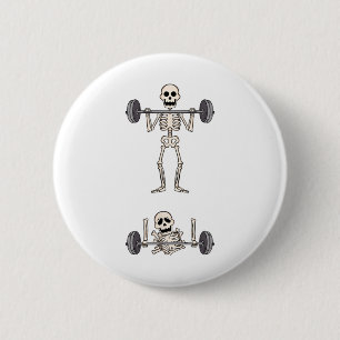 Skeleton Gym Funny Workout Gym Jokes Bodybuilding Knapp
