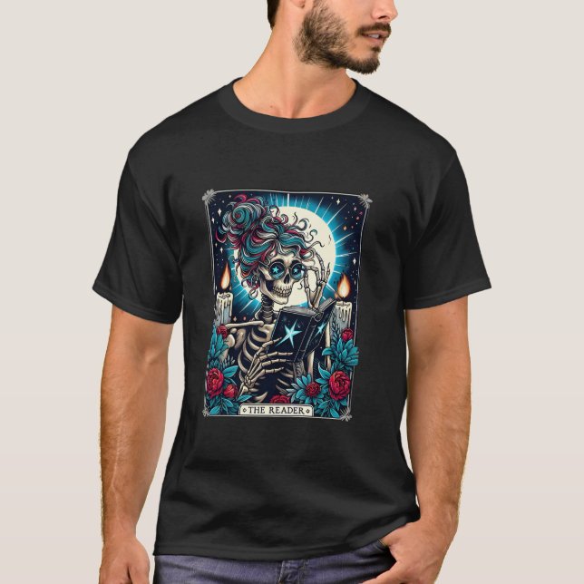 Skeleton Hall-taloky-lärare T Shirt (Framsida)
