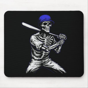 Skeleton Halloween Baseball Player Musmatta