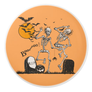 Skeleton Halloween fest Knopp