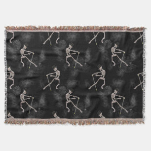 Skeleton Halloween Filt