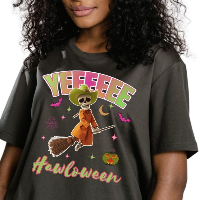 Skeleton Halloween Funny T Shirt (Skapare uppladdad)
