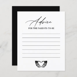 Skeleton Halloween-stödkort för babyskor