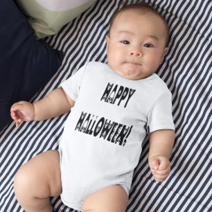 Skeleton Halloween-text Tee Shirt