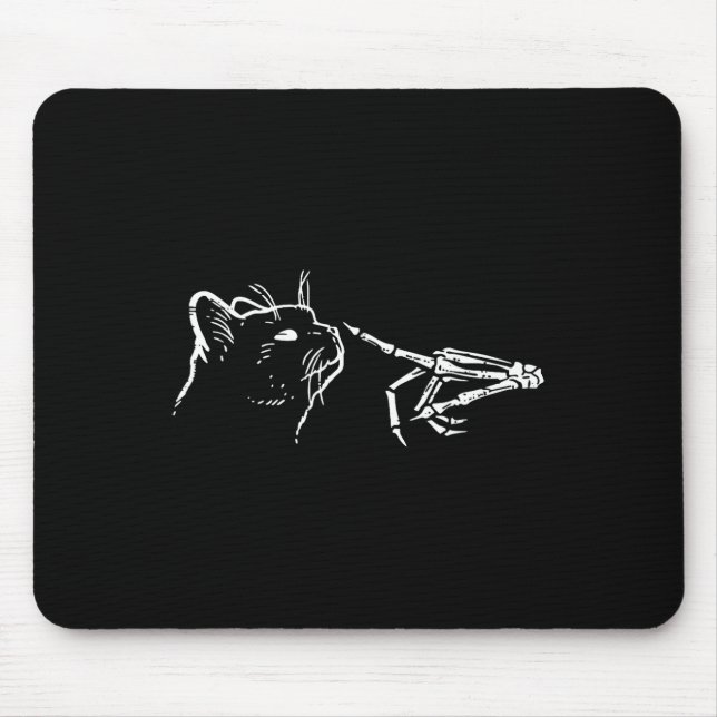 Skeleton Hand Boop Pumpkin Spooky Black Mamma Hall Musmatta (Framsidan)