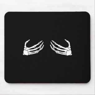 Skeleton Hand Breast Funny Halloween Costume Spook Musmatta