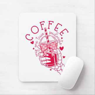 Skeleton Hand Coffee Red Hearts Gothic Musmatta