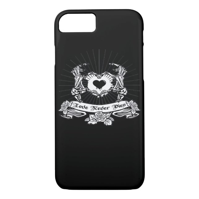 Skeleton Hand Design Classic Case-Mate iPhone Skal (Baksida)