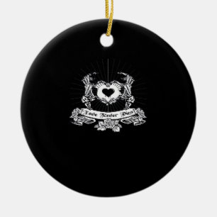 Skeleton Hand Design Classic Julgransprydnad Keramik