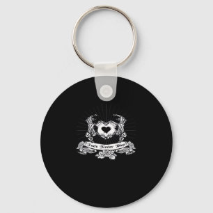 Skeleton Hand Design Classic Nyckelring